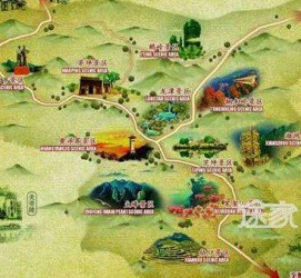 梧州景点地图(长沙景点地图)